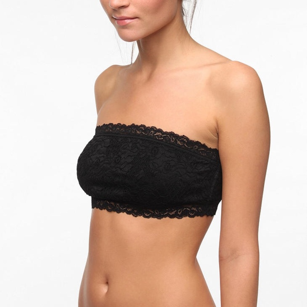 Kimchi Blue lace bandeau - black, size small